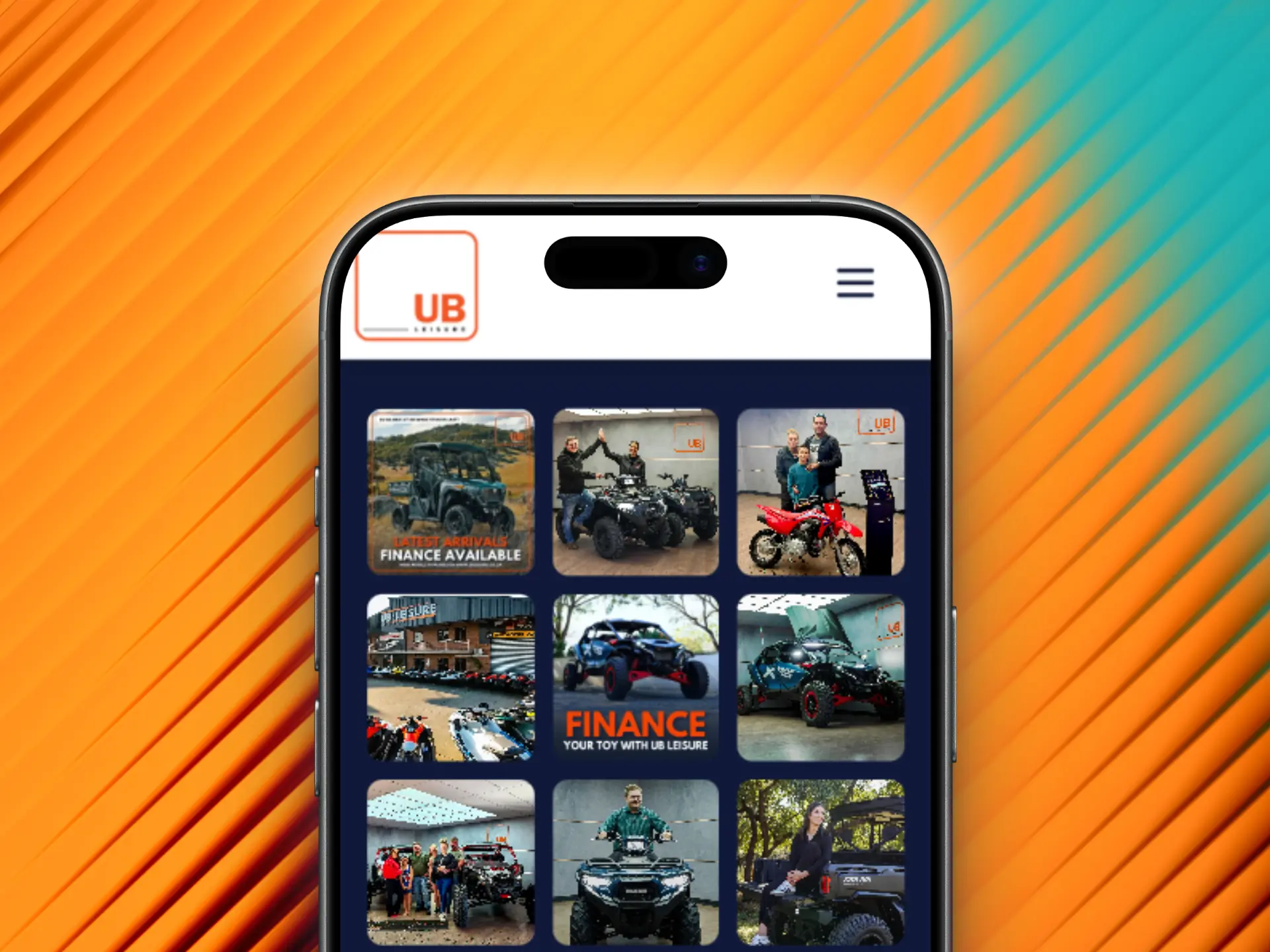 UB Leisure — Sell Your Toy page with trade-in form
